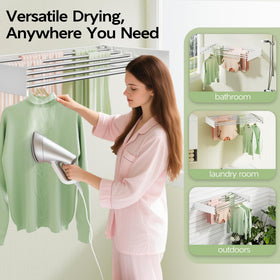 Vikaqi installation template included for easy, secure wall mounting