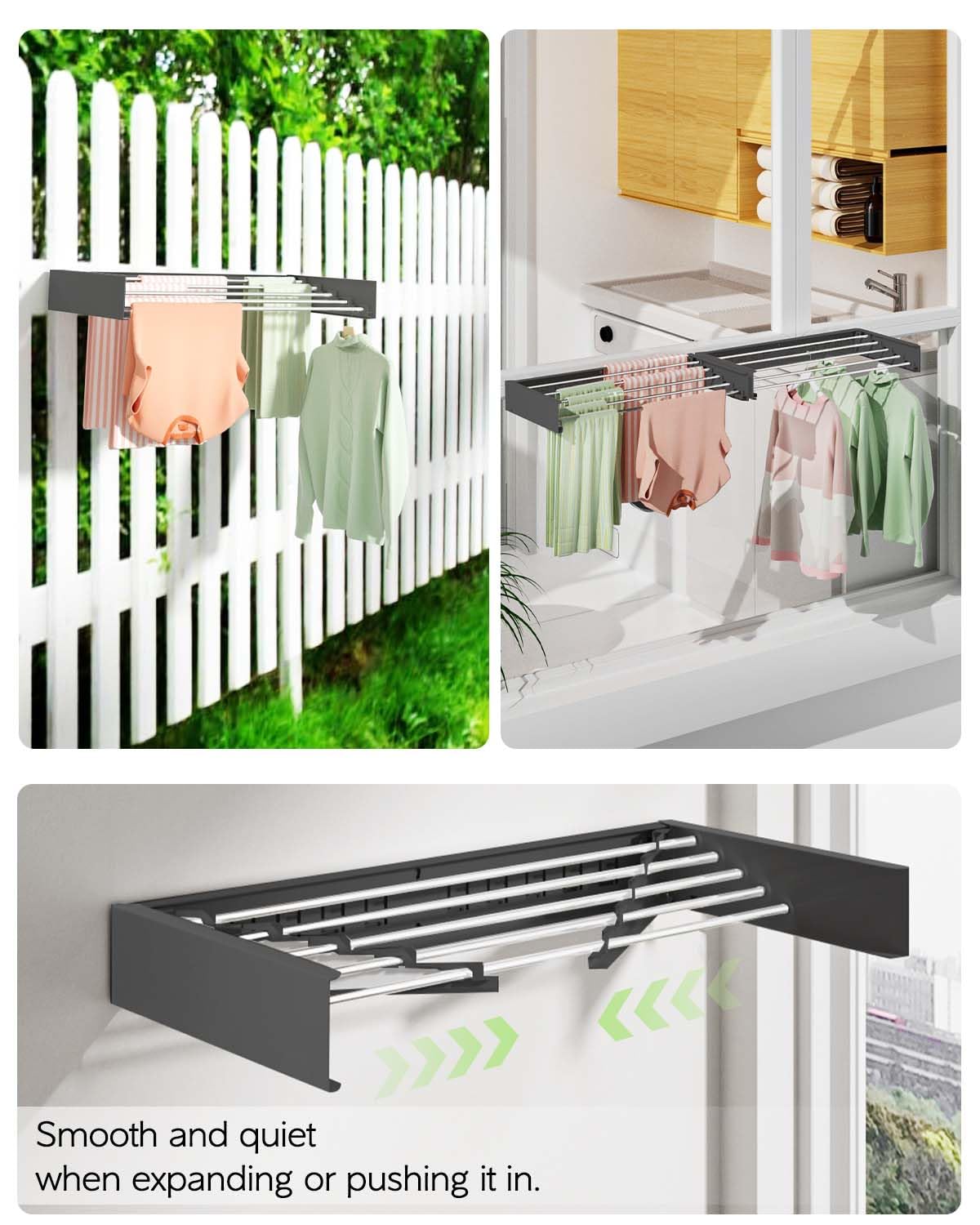 Vikaqi wall template included for easy installation guidance
