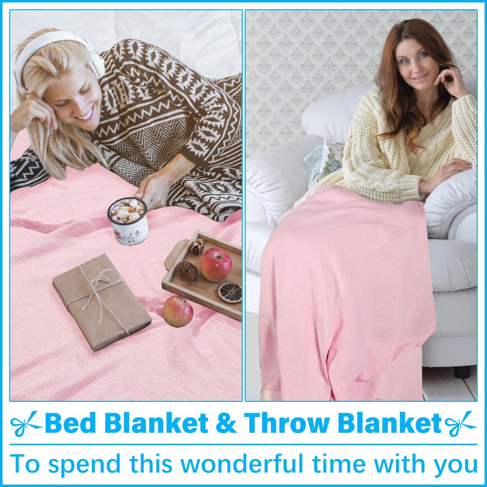 Vikumond lightweight blanket folds compactly for travel and outdoor adventures