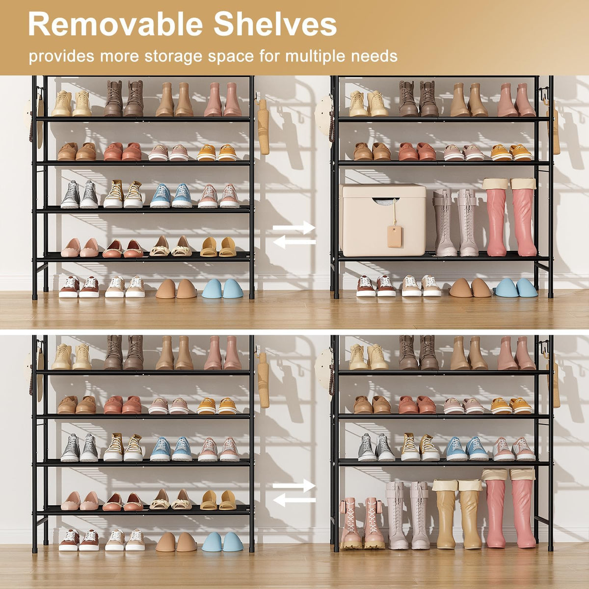 VILICK closet placement demonstrates 33-inch width efficiency