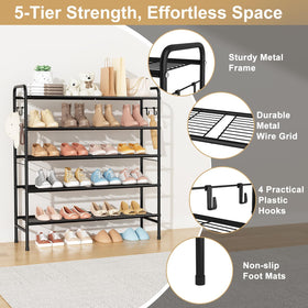 VILICK heel rails maximize vertical space for heels
