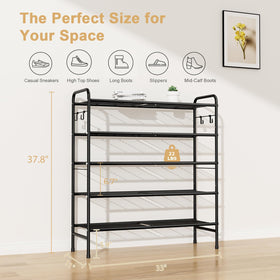 VILICK removable shelves enable space for tall boots