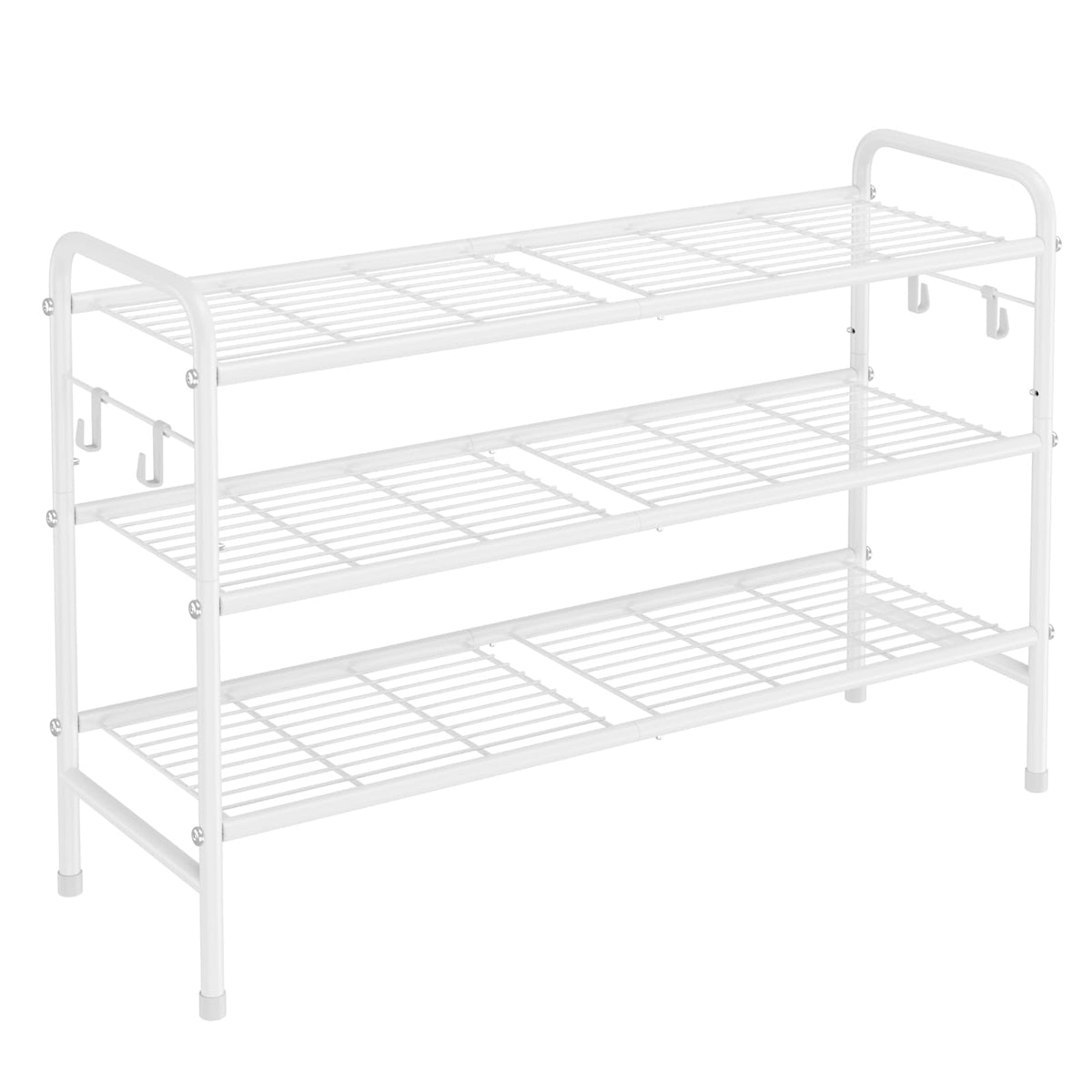 VILICK 3-tier shoe rack keeps shoes organized and accessible