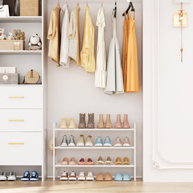 VILICK white finish enhances modern home décor