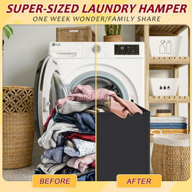 Vincona 195L assembled in a clean laundry room.