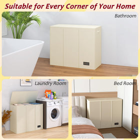 Vincona laundry sorter complements bedrooms and laundry rooms.