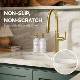 Vine Creations 16oz dispenser ideal for kitchen or bathroom hand soap