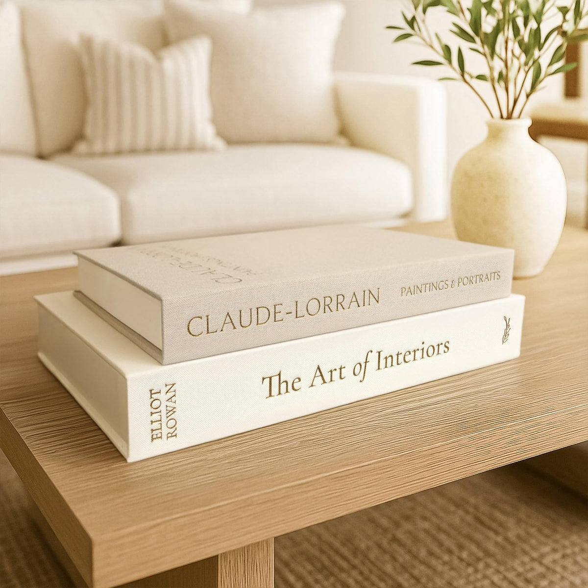 Vine Creations decorative books hollow interior enables discreet storage.