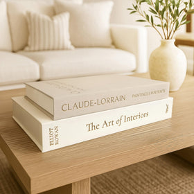 Vine Creations decorative books hollow interior enables discreet storage.