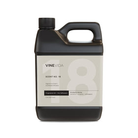 VINEVIDA Caribbean Breeze fragrance oil bottle front for diffuser refills and long-lasting aroma.