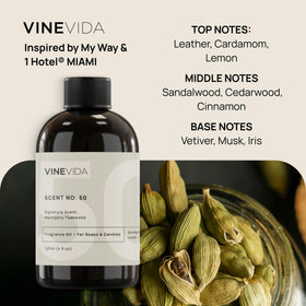 VINEVIDA No.1000 label detail highlights premium, phthalate-free formulation.