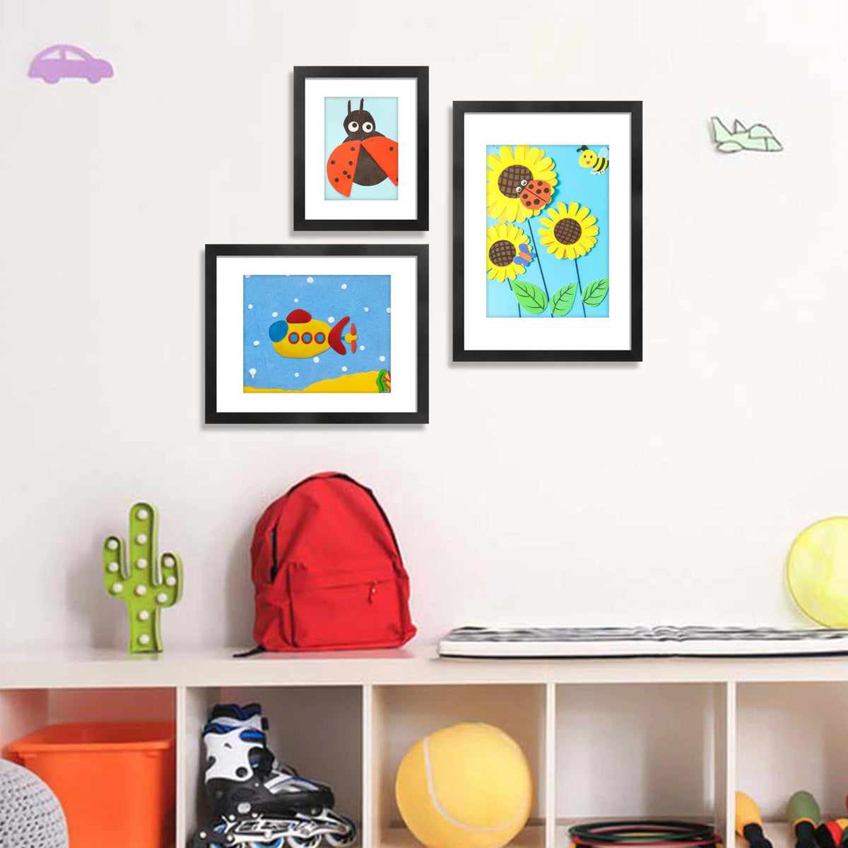 VIOLABBEY 11x14 frame set packaging protects frames during shipping
