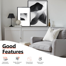 Violabbey 18x24 frame set 5 packaging ensures safe delivery.