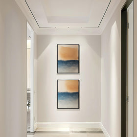 Violabbey 18x24 frame set 5 vertical wall mounting option.