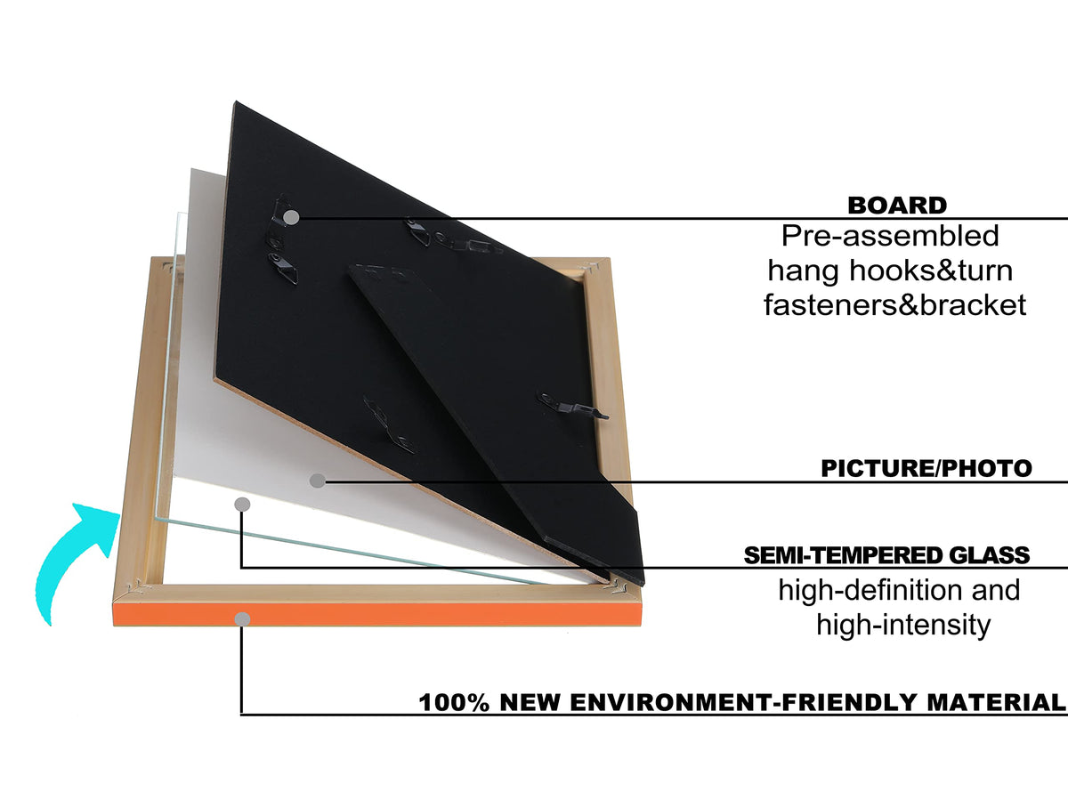 VIOLABBEY tempered glass edge detail preserves photo clarity and protection