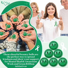 VioraWhite ball with green ribbon design suitable for classroom activities.