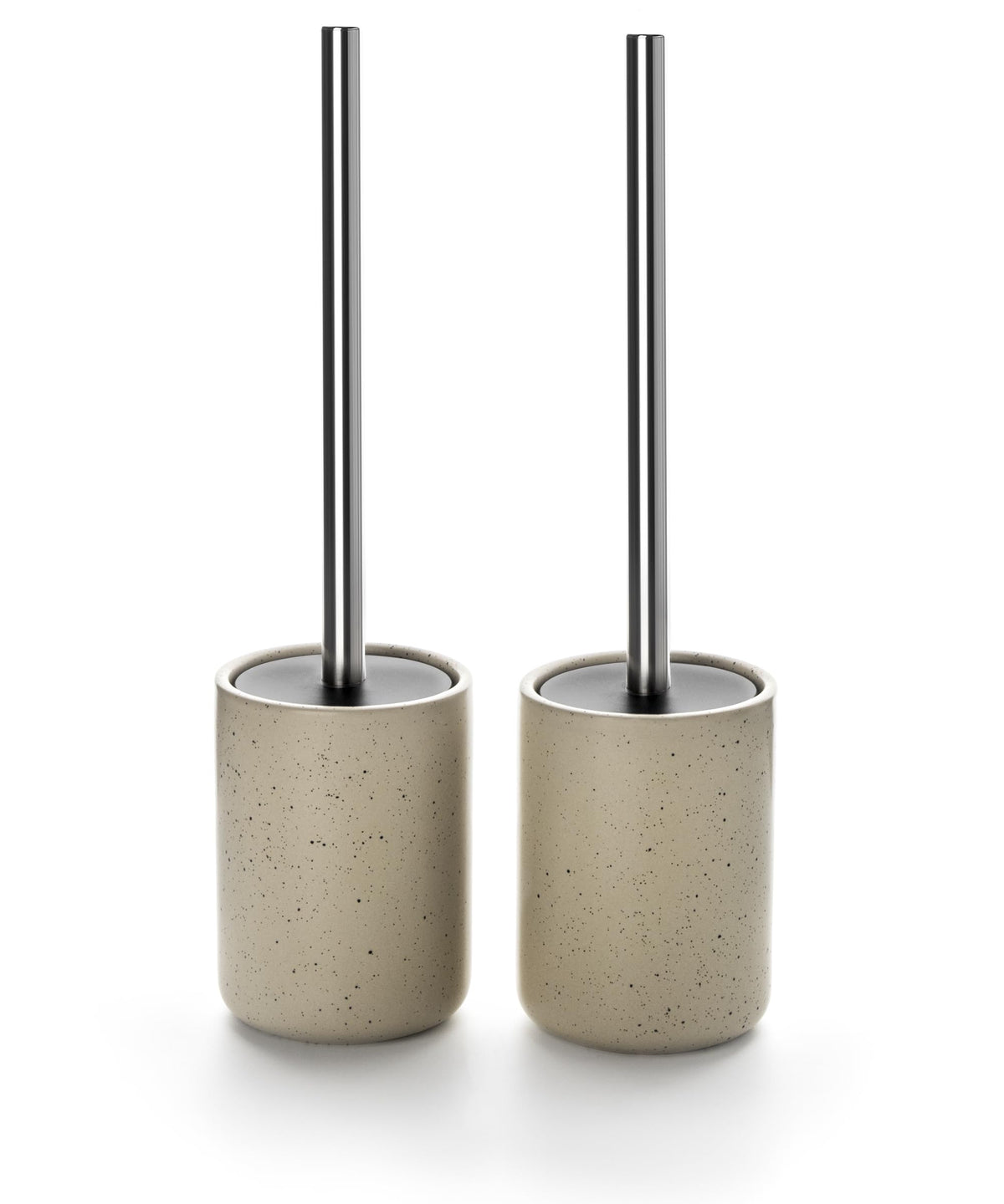 Viosuniu ceramic toilet brush holder—stylish storage and easy maintenance