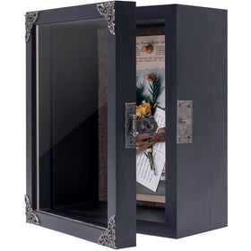 Viown Deep Shadow Box 8x10 front view with generous depth for bulky keepsakes.