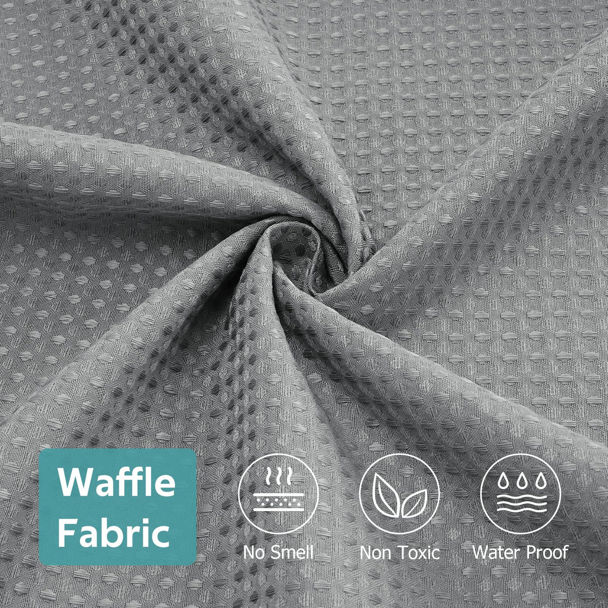 Vipfree 14 piece set includes curtain liner and hooks for quick setup