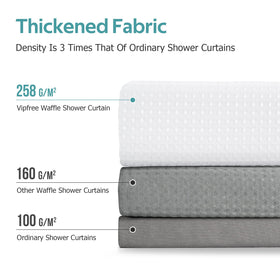 Vipfree 258GSM polyester fabric offers privacy without excess opacity.