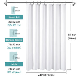 Vipfree double-layer waterproof barrier with liner reduces spray from showers