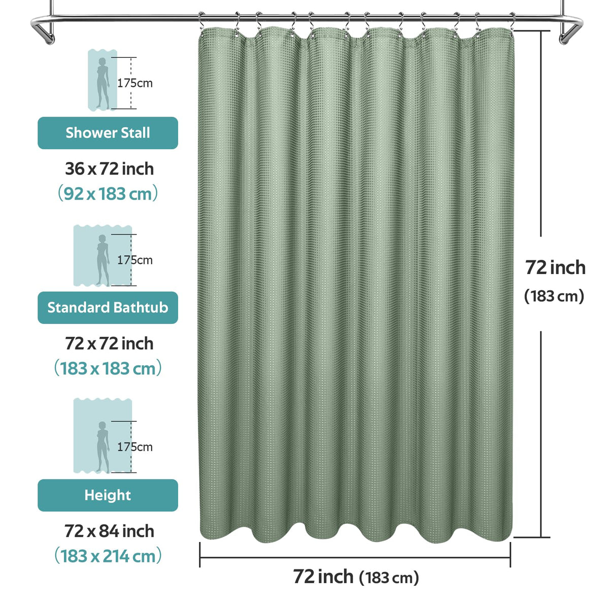 Vipfree sage-green bathroom setup complementing modern decor