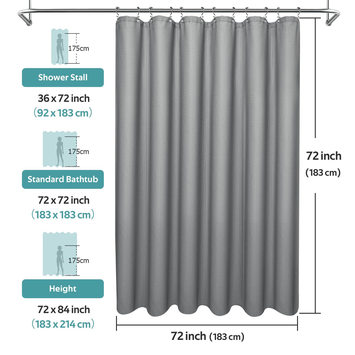 Vipfree waffle weave adds tactile luxury to the shower space