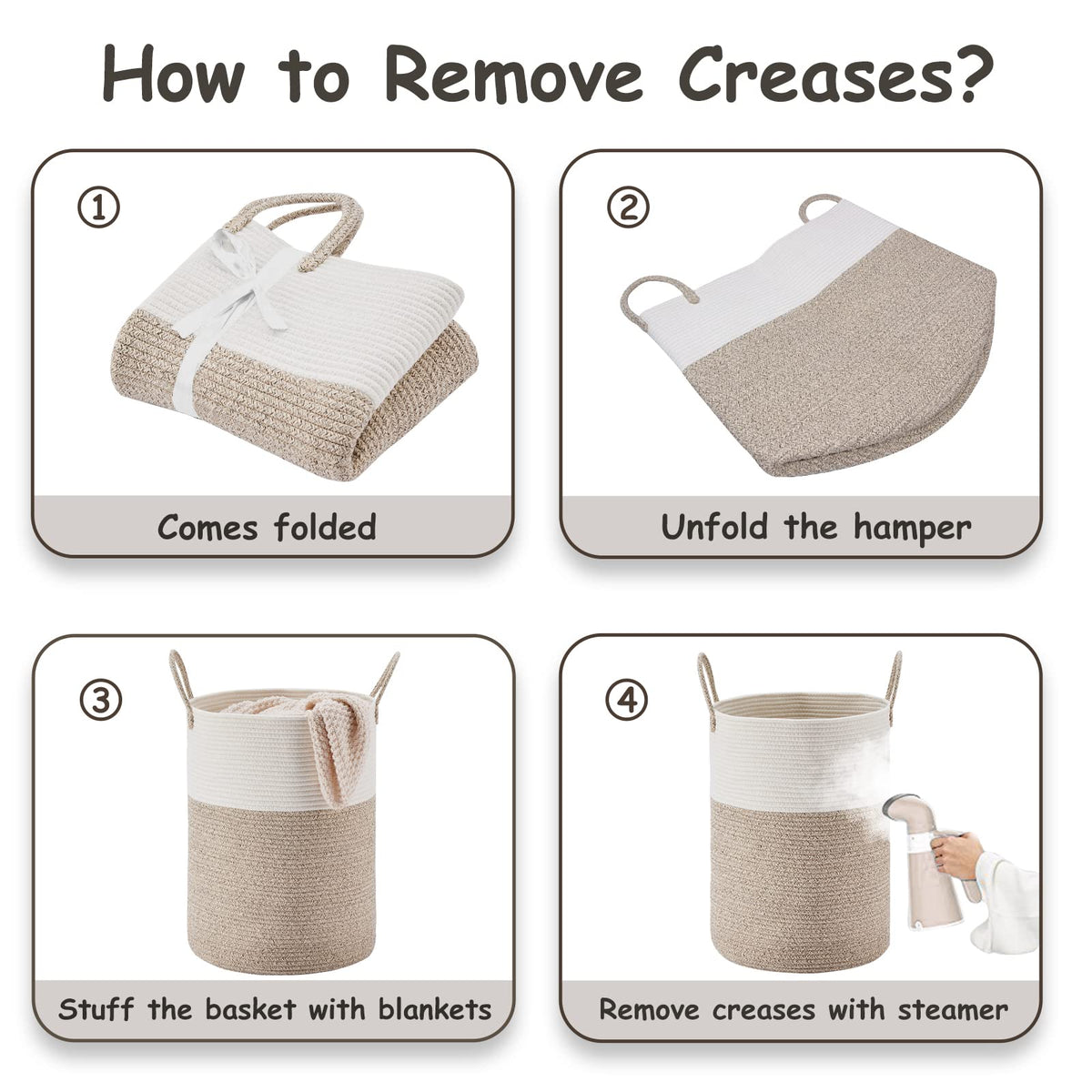 VIPOSCO folded packaging hint indicating easy storage and compact shipping.