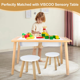 Viscoo anti-slip base ensures stable footing during playtime and daily routines