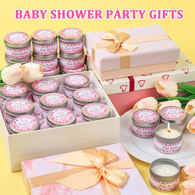 VISCOO gender reveal candle adds a refined decorative touch to celebrations
