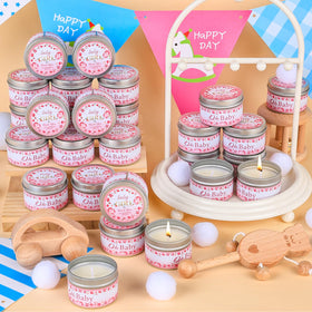 VISCOO soy wax candle, safe and clean-burning for homes with kids