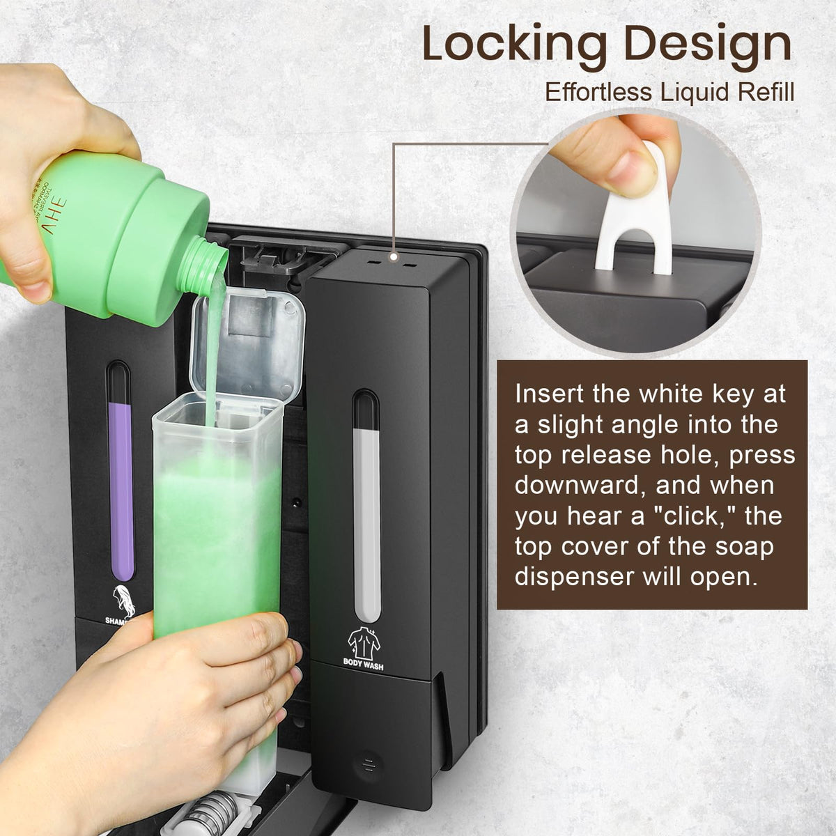 ViserVita drill-free adhesive mount ideal for renters and easy installation.