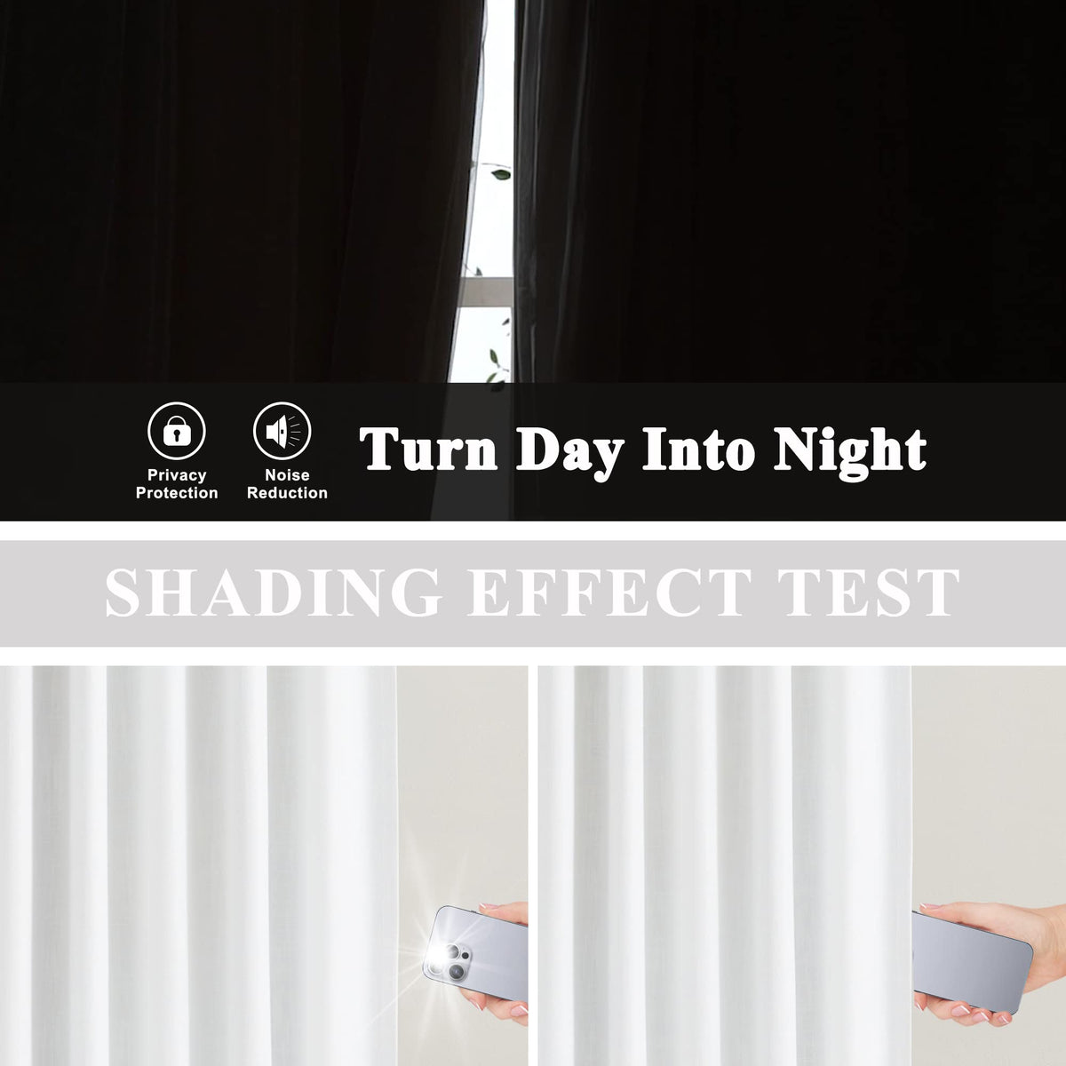 Vision Home back-tab curtain hanging options support versatile décor.