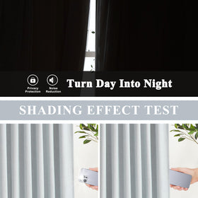 Vision Home pinch pleat design creates a modern, luxurious window treatment.