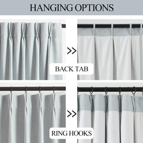Vision Home curtains provide privacy for night-time use and restful spaces.