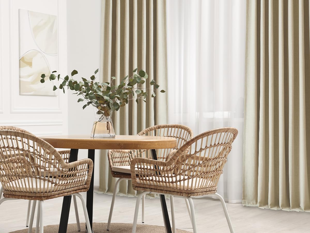 Vision Home machine-washable curtains for easy cold-water care