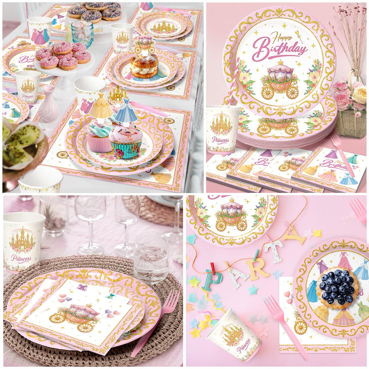 Vistico Princess tiara and sash create quick dress-up moments.