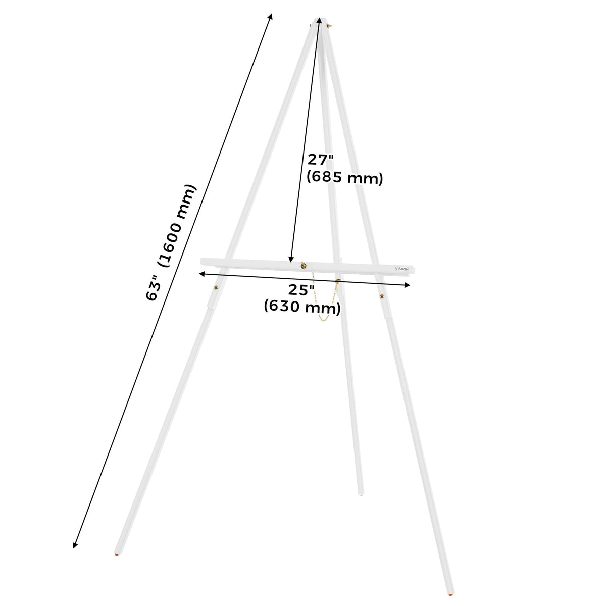 VISWIN lightweight portable easel easy to carry and store