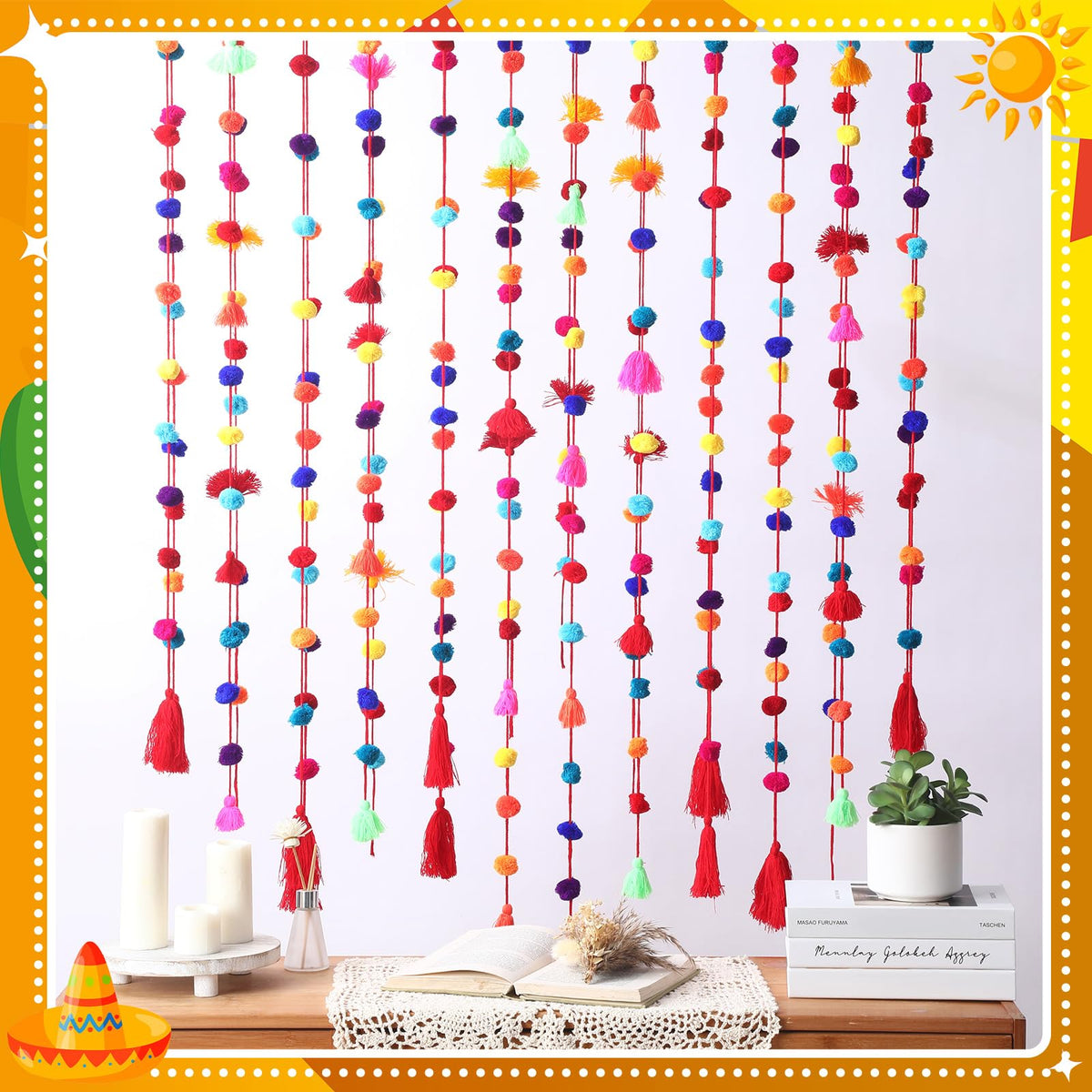 VitalCozy 12-garland bundle provides flexible decorating options