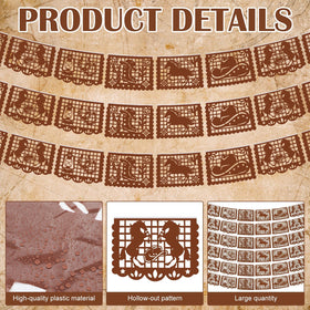 VitalCozy Western Cowboy banner hanging setup for easy party framing and quick decorating.