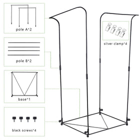 Viterlight outdoor bag holder ideal for camping and beach-side tasks.