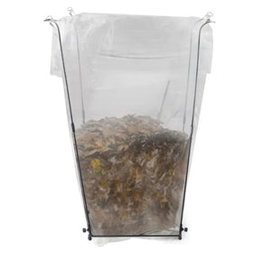 Viterlight party setup bag holder helps manage waste discreetly at events.