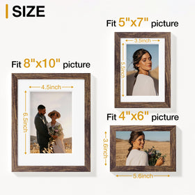 Vittanly 4x6 frames showcasing memories in a compact layout