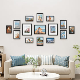 Vittanly 5x7 frames displayed on a tabletop and wall