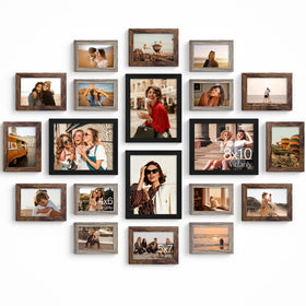Vittanly 8x10 black collage frame ideal for wall displays and memories