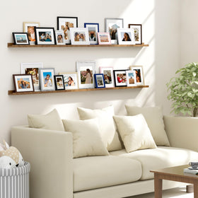 Vittanly 8x10 frame with white mat holding a 5x7 photo for compact display.