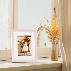 Vittanly 8x10 table display frame on desk showcasing memories.