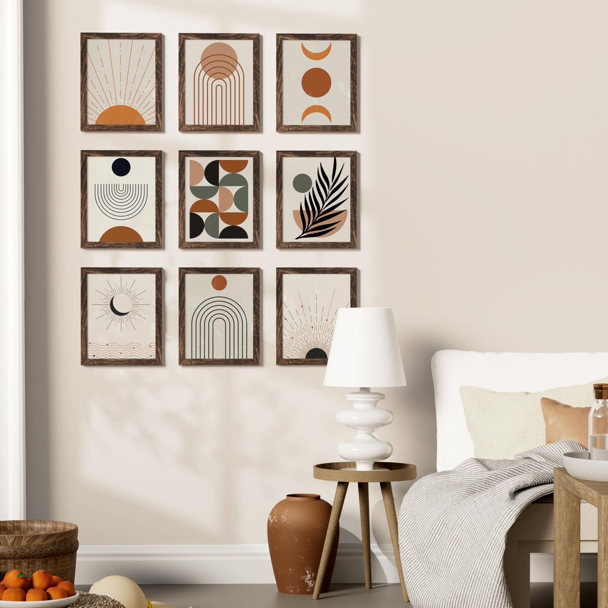 Vittanly nine-frame set suits gifting or personal gallery displays.