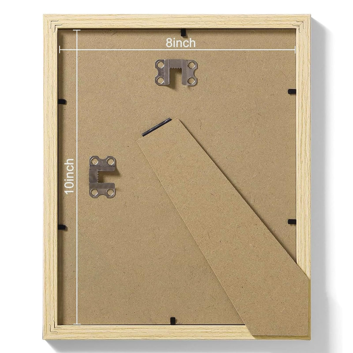 Vittanly frames keep photos protected with durable materials and anti-shatter front.
