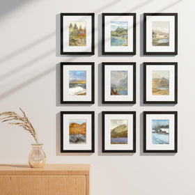 Vittanly frames with white mats for 5x7 photos showcase memories beautifully.